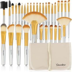 32 piece makeup brush set